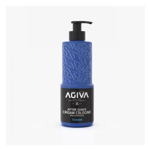 Agiva After Shave Cream Cologne Tsunami Illattal (kék) 400ml